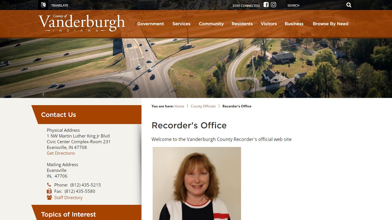 Recorder's Office / Vanderburgh County